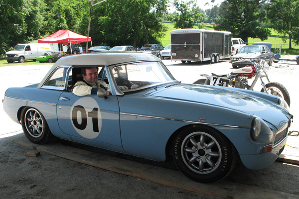 Alan Tosler's MGB Race Car, Number 01