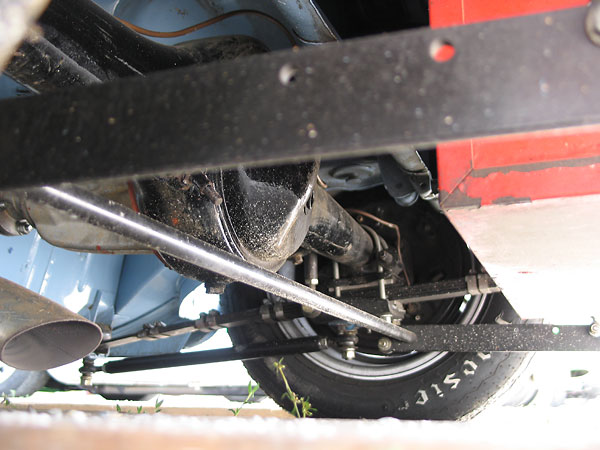 Early-model MGB banjo axle, except with Salisbury tube axle ends...