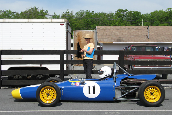 Bernard Bradpiece's 1969 Merlyn 11A Racecar, Number 11