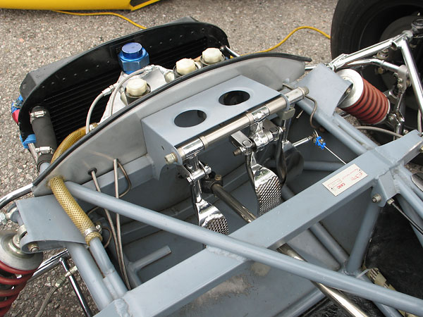 However, other frame tubes are still used for venting the oil reservoir to a breather/overflow tank.
