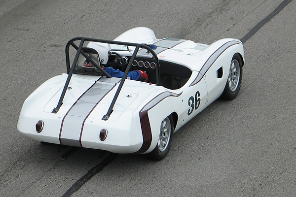 Bill Thumel's Elva Courier Race Car, Number 36