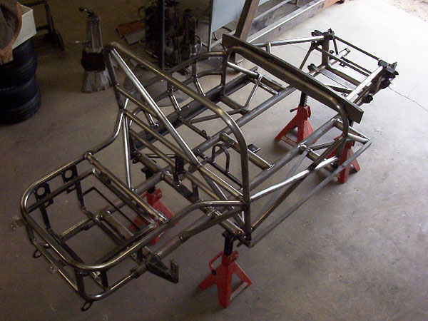 Elva Courier replacement chassis, reinforced for racing...