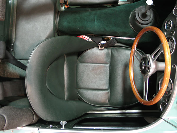 22: pre-1964 Jaguar E-Type seat
