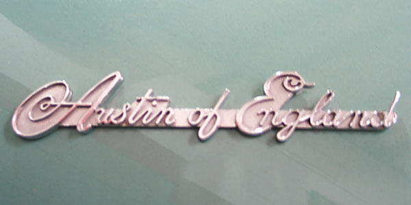 27: Austin of England badge