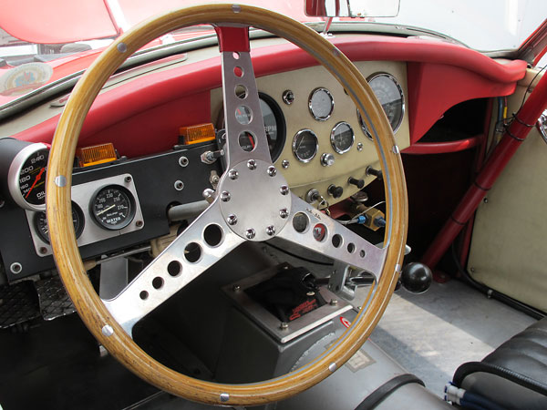 Moto-Lita steering wheel.