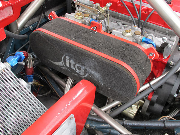 ITG Red Band Megaflow (JC50) foam air filter.