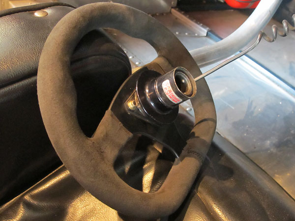 SPA Design quick release steering wheel hub.