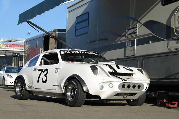 Bob Polak's 1969 Mini Marcos, Mark III, Number 73