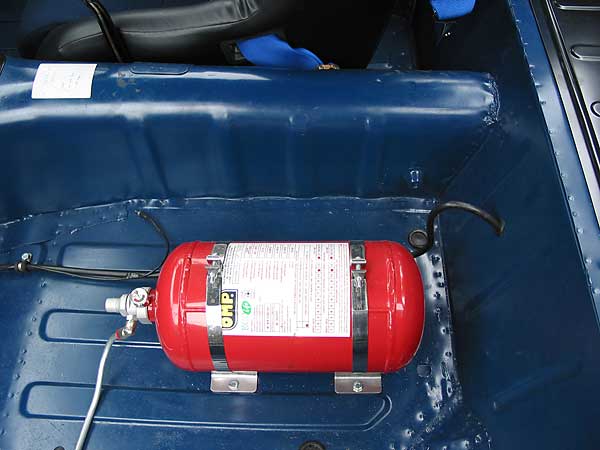 Fire suppression system bottle