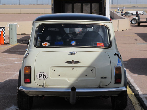 Bruce McCalister's 1968 Austin Mini Cooper S MkII Race Car