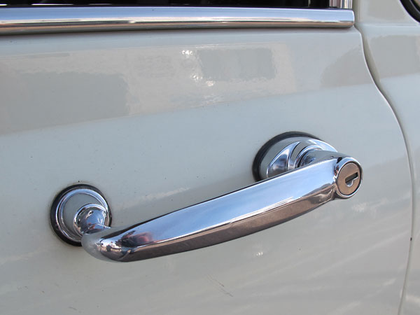 Austin Mini exterior door handle.