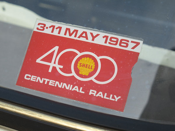 3-11 May 1967 - Shell 4000 Centennial Rally