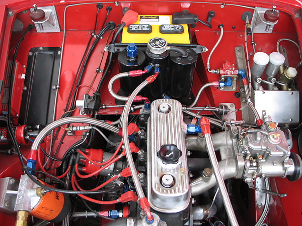 Midwest Motorsports built the cylinder head	and provided the custom camshaft and pistons.