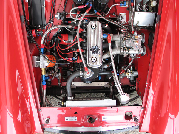 BMC A-Series 1275cc four cylinder engine.