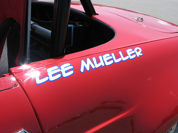 Lee Mueller drove for Huffaker Engineering.