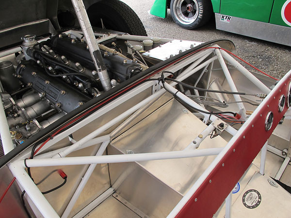 Lotus 15 frames were constructed from a selection of 18 and 20 gauge steel tubing.