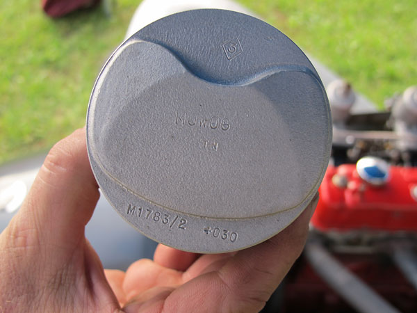 MOWOG piston marked 3 and M1783/2 +030. (In other words, 0.030 oversize in diameter.)