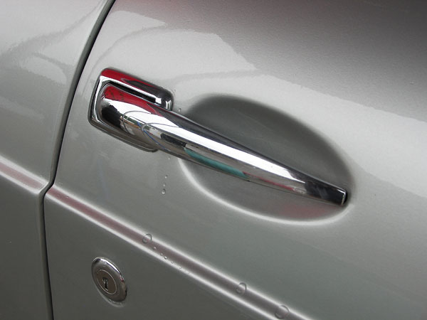 Pull handle doors were used on MGB's until April 1965.