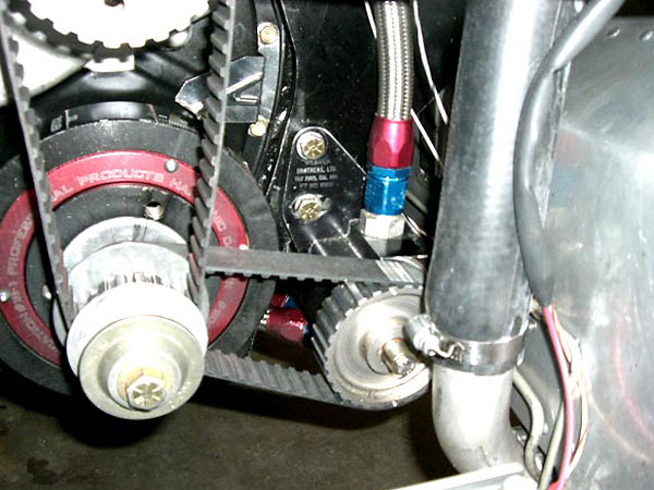 Weaver Brothers dry sump oil pump, similar to the one used throughout 1970.