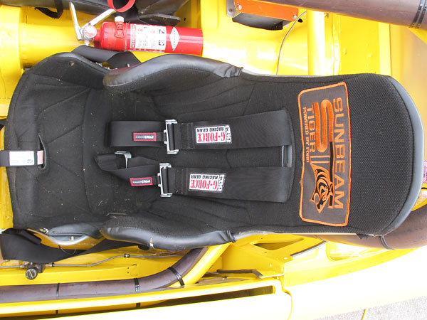 Kirkey aluminum racing seat.