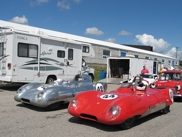 Glenn's Eleven (#283) and its stable mate, Brian MacEachern's Eleven Silver Bullet (#224).