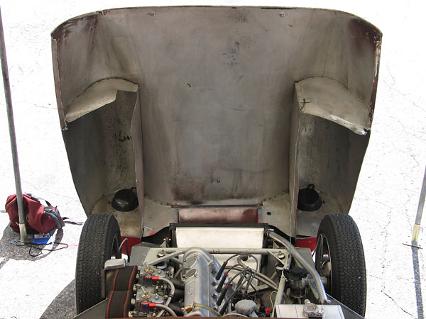 Original Lotus Eleven bodywork by Williams & Pritchard Ltd.