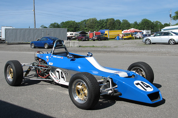 Gord Leach's 1974 Hawke DL11 Formula Ford Racecar, Number 74