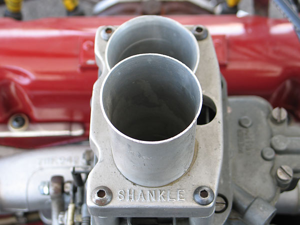 Shankle tuned length velocity stacks (used without filters).