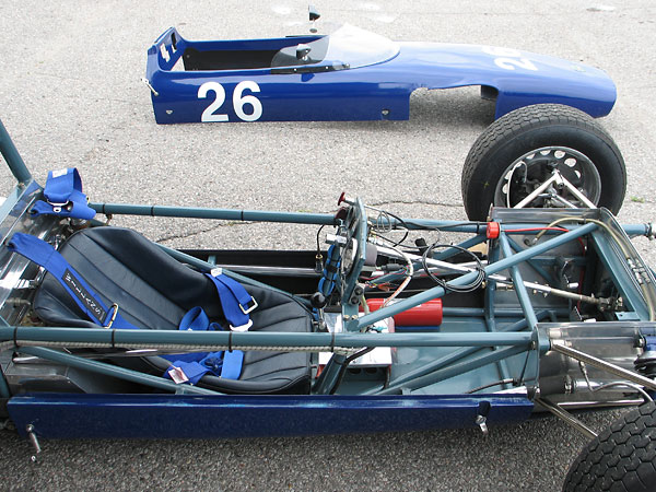 Colchester Racing Developments fabricated their own frames and their own fiberglass body parts.