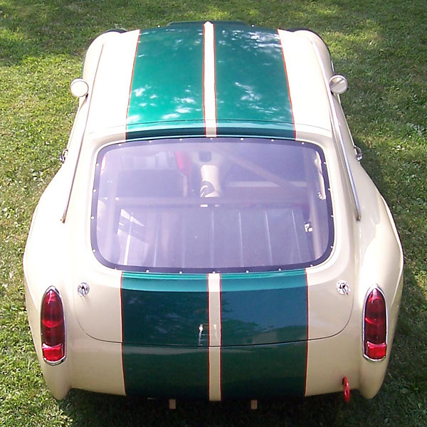 The paintjob, as seen from above/rear.