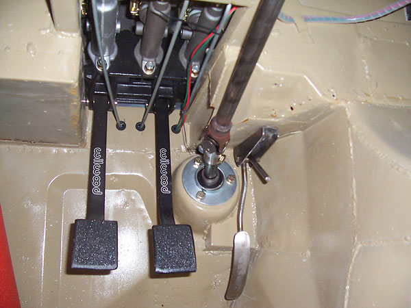 passthru-mounted steering column support bearing