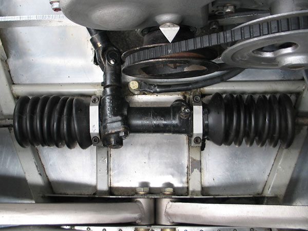 Lotus used specially modified Morris Minor steering racks.