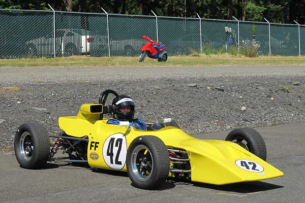 Jim Johnson's 1972 March 729 Formula Ford Race Car.