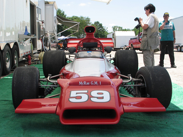 Jim Stengel's McRae GM-1 F5000 Race Car, Number 59