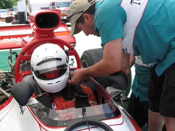 Chris Schneider and his staff at Executive Auto Sport Inc. help Jim Stengel get on track.