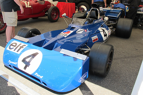 John Dimmer's Tyrrell at SOVREN's 2011 Pacific Northwest Historics at Pacific Raceways in Kent Washington.