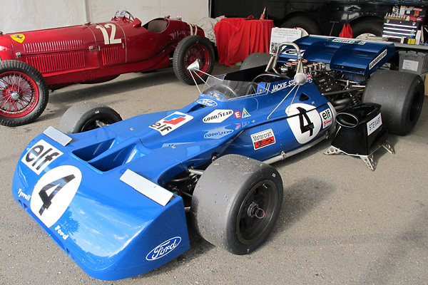 While Gold Leaf Team Lotus was dominating the 1970 Formula One season with their new Lotus 72...