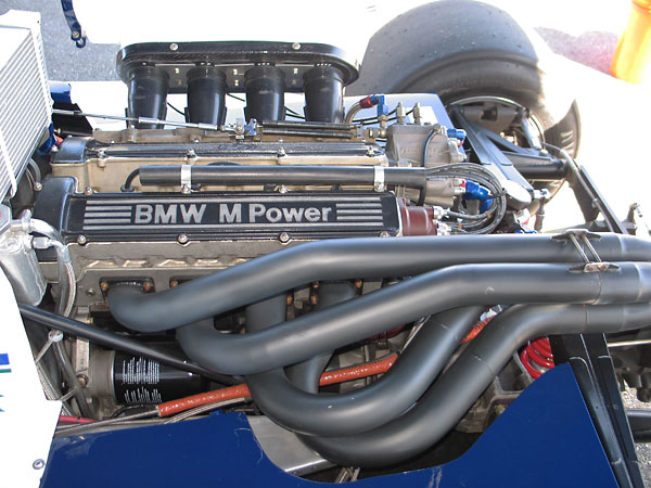 BMW's M12/7 Formula Two engine was remarkably similar to their contemporary Formula One engine.