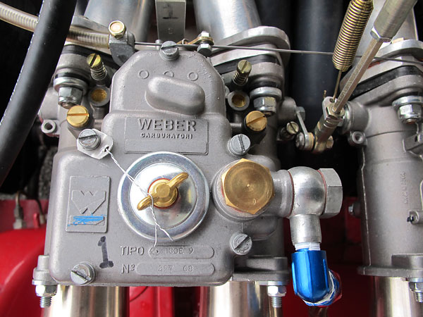 Weber carburatori: Tipo 45 DCOE 9, Numero 297 08.