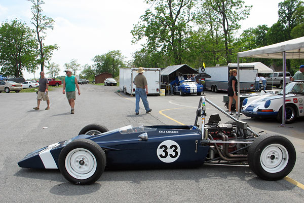 Kyle Kaulback's 1970 Lotus 61MX, Number 33