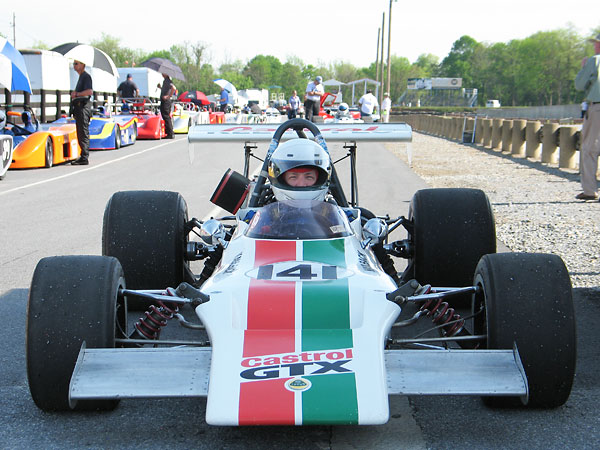 Kyle Kaulback at Summit Point, contesting the 2010 Jefferson 500.