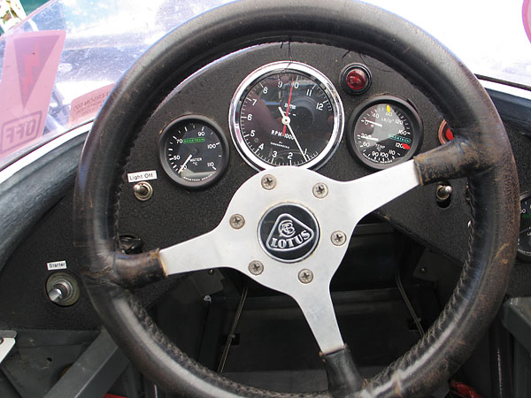 The tell-tale needle on the tachometer indicates that the engine has seen ~9750rpm recently.