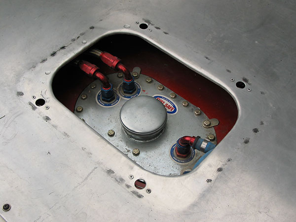 fuel safe racing cell, from the top