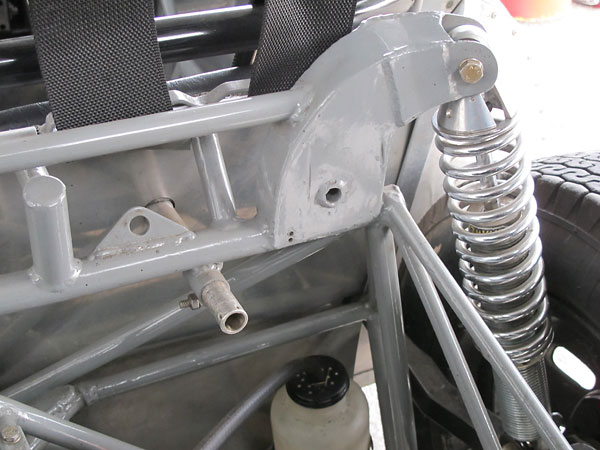 Elva recommended that owners set up their MkIVs with two degrees of negative camber, front and rear.