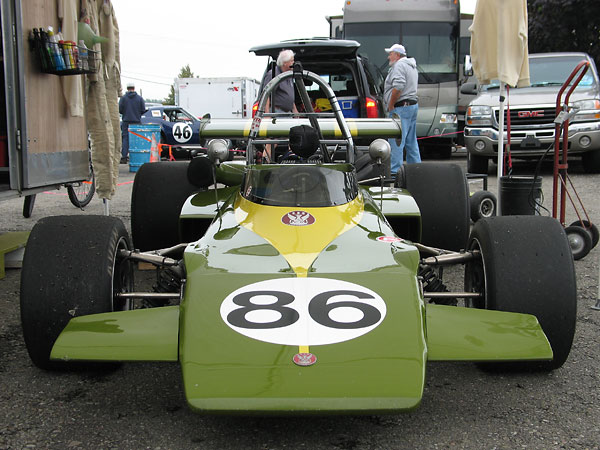 Jim Russell Racing Drivers School (JRRDS) colors.