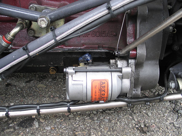 Ark Racing starter motor.