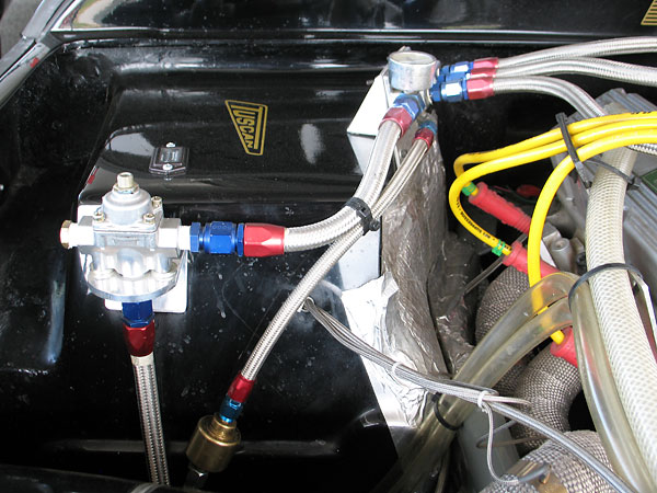 electronic sensor for dashboard mounted fuel pressure gauge