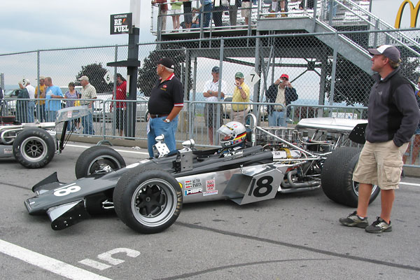 Mike Knittel's Chinook Mk12 Formula 5000 Racecar, Number 8