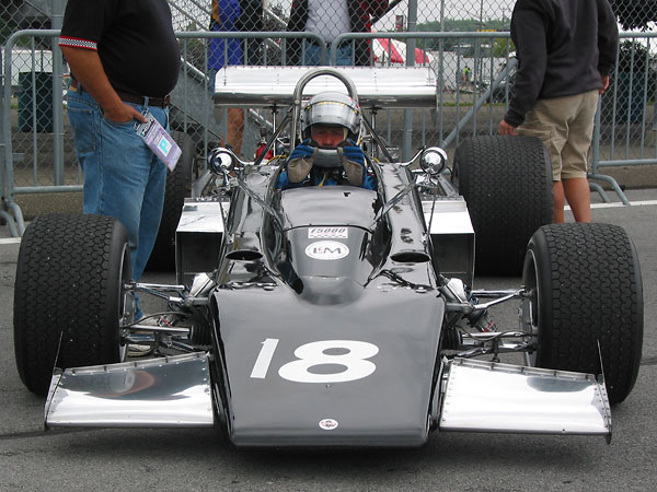 A Canadian Built Race Car, but with very strong similarities to a Lotus 70.