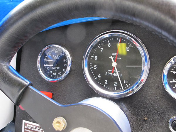 Smiths Chronometric tachometer (0-10000rpm) with tattletale.